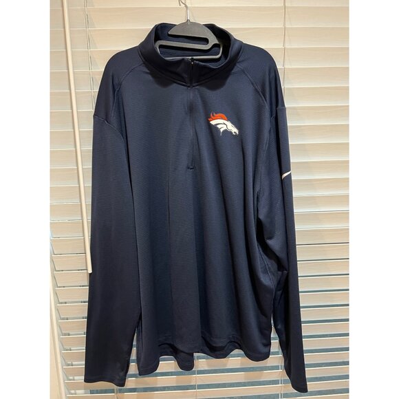 Nike Denver Broncos 1/4 Zip Pullover - Size‎ 3XL - Picture 1 of 3